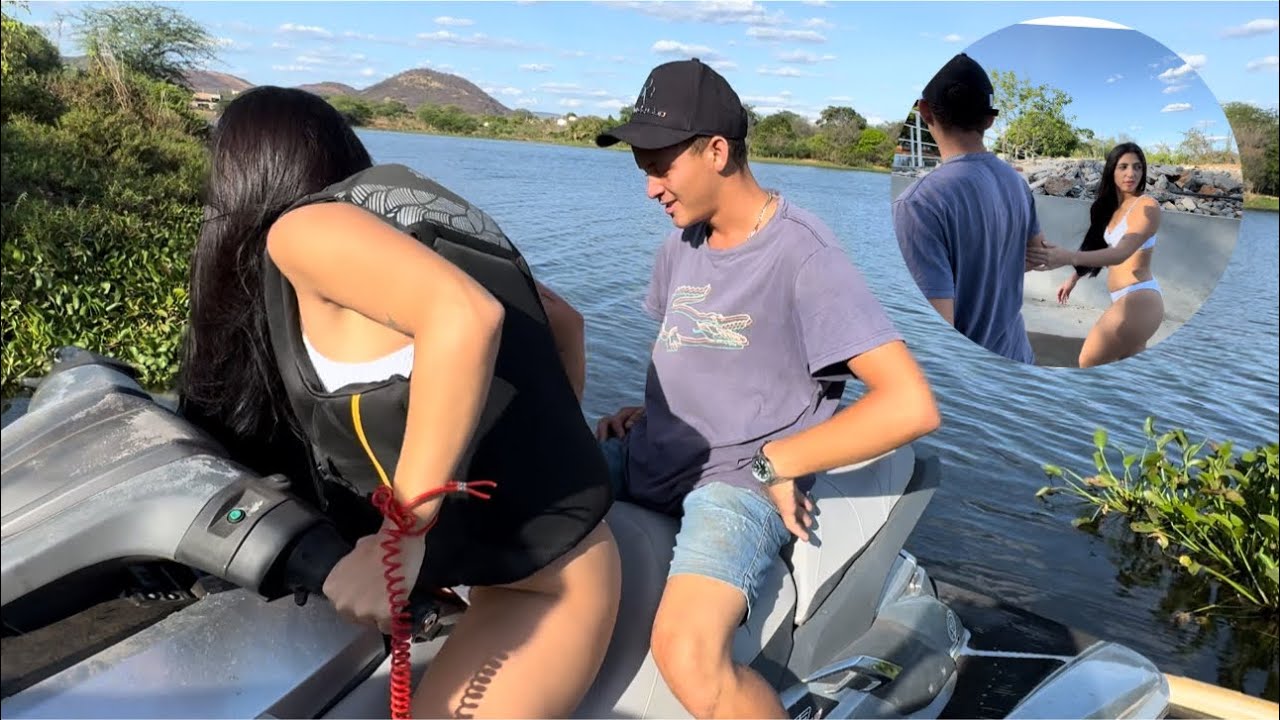 PEDI PRA CHICO ME ENSINAR ANDAR DE JETSKI