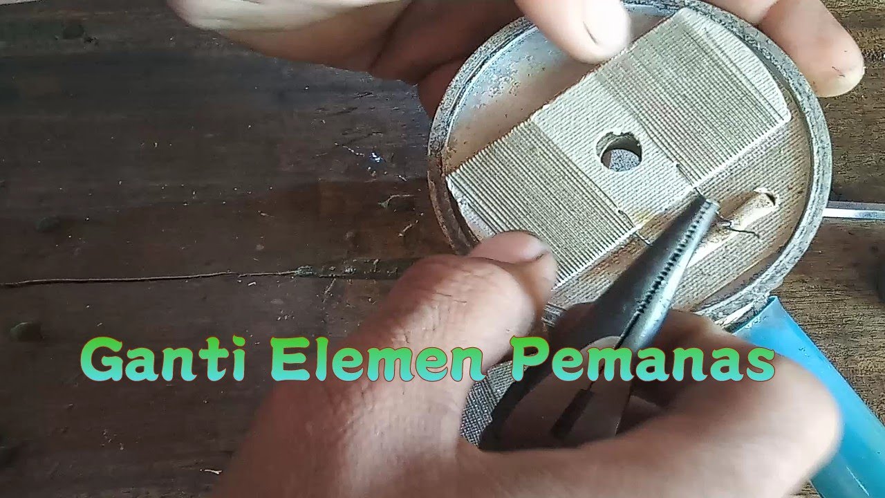 Cara mengganti Elemen pemanas Alat Tambal Ban Listrik