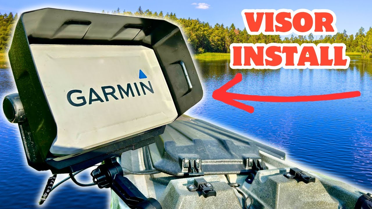 Berley Pro VISOR INSTALL for GARMIN Fish Finder