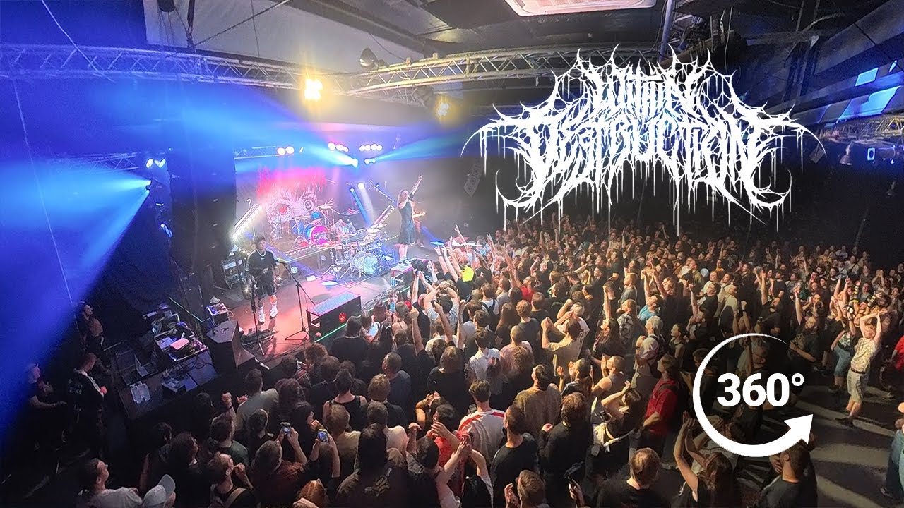 Within Destruction - Death Wish | VR 360 Live in Belgrade