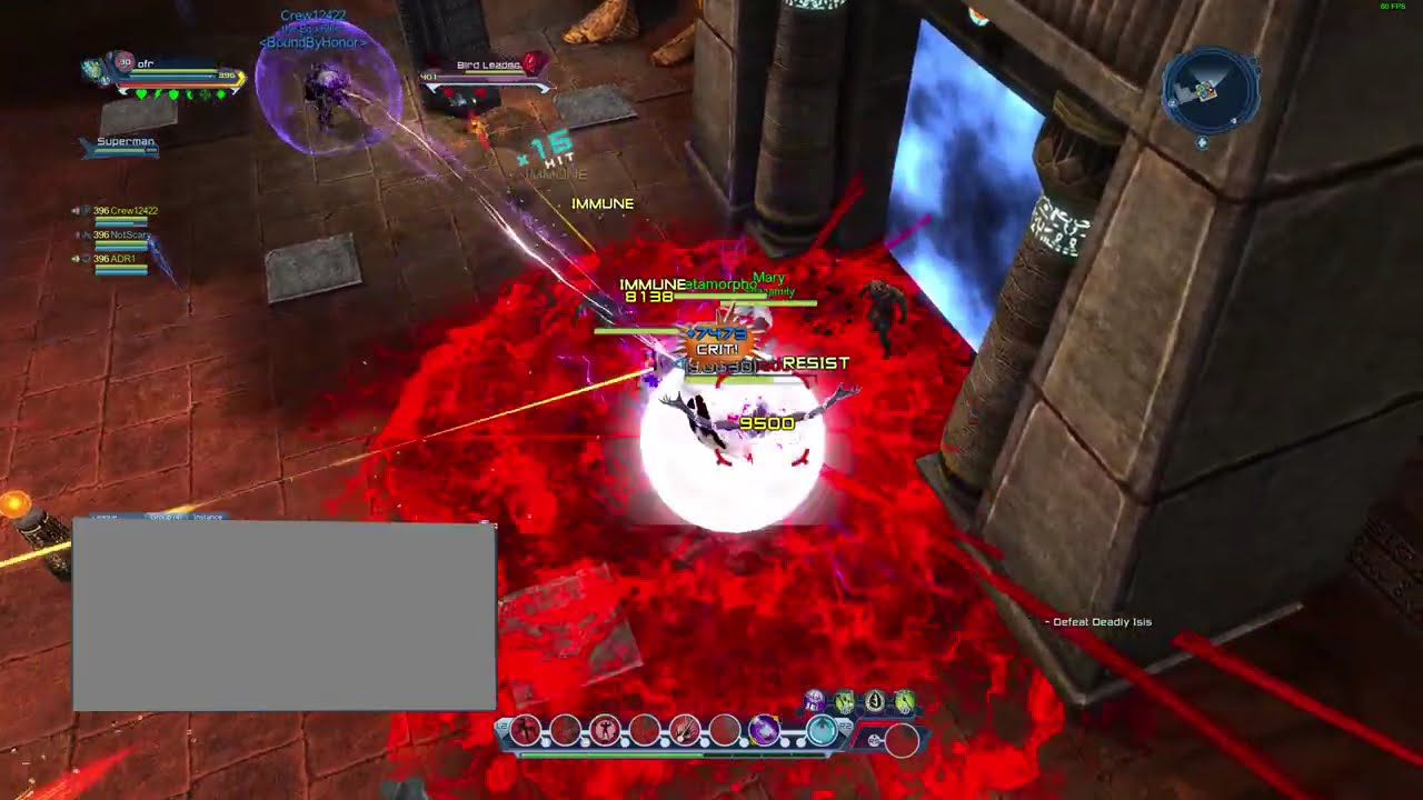 (4k)DCUO GPE PLUS - Rage Tank POV  | DC Universe Online