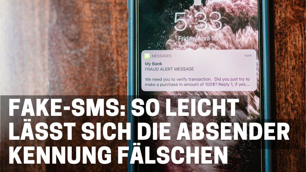 Fake-SMS: So leicht lässt sich der Absender fälschen | Netzkenner Jörg Schieb