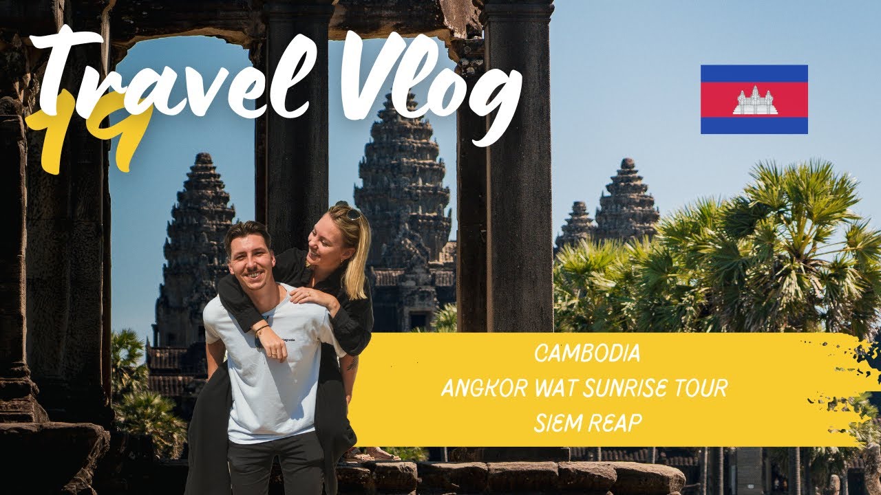 We Explored the World's Largest Temple, Angkor Wat, at sunrise together with Ta Prohm & more!