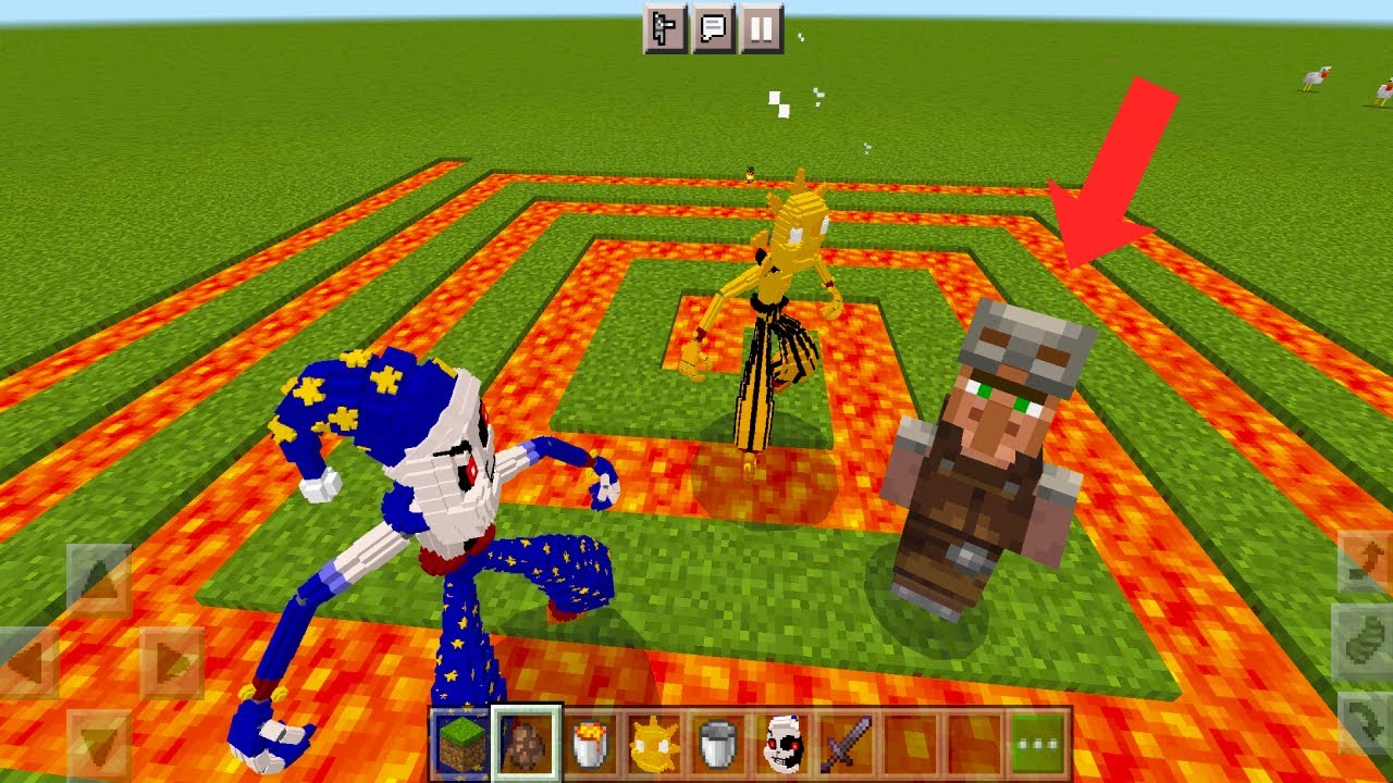 FNAF Security Sunrise vs Moondrop Lava Maze Test