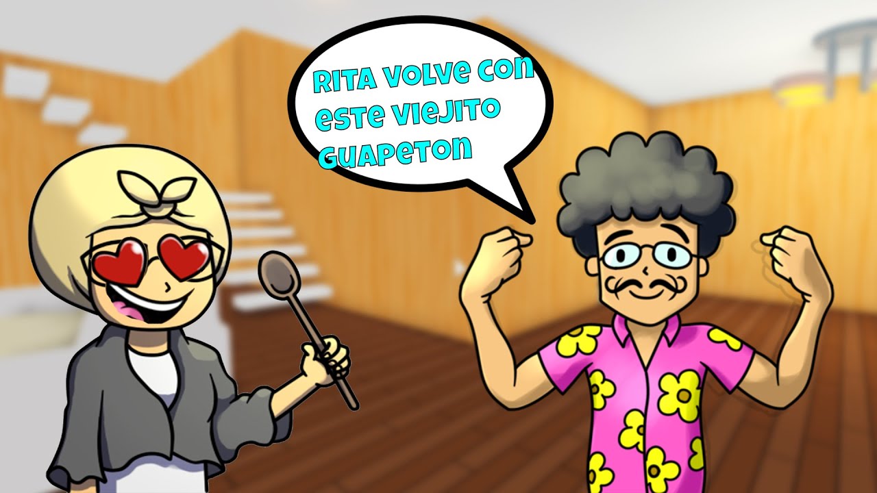 LA ABUELA RITA SE REENCUENTRA CON RAÚL EN ROBLOX | La abuela Rita