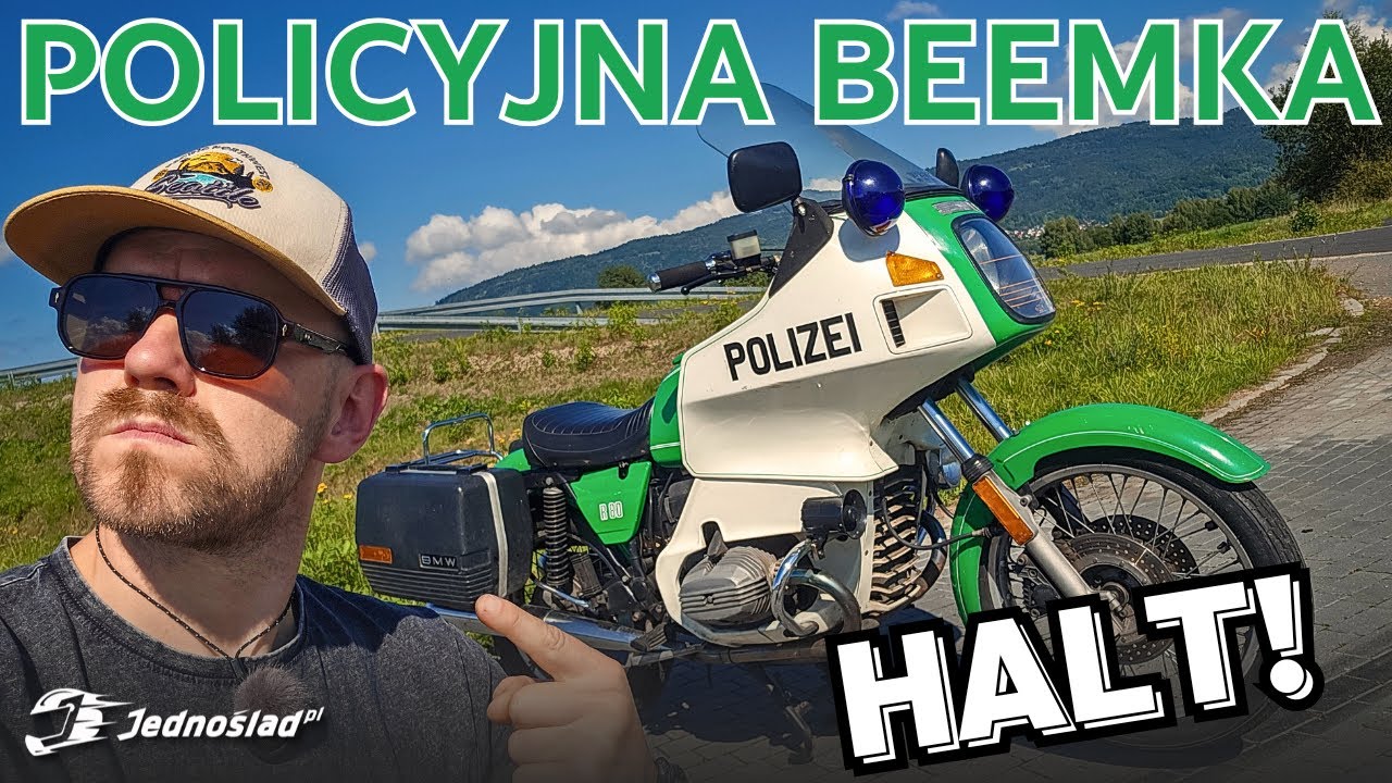 Motocyklowy rarytas: BMW R 80 RT POLIZEI