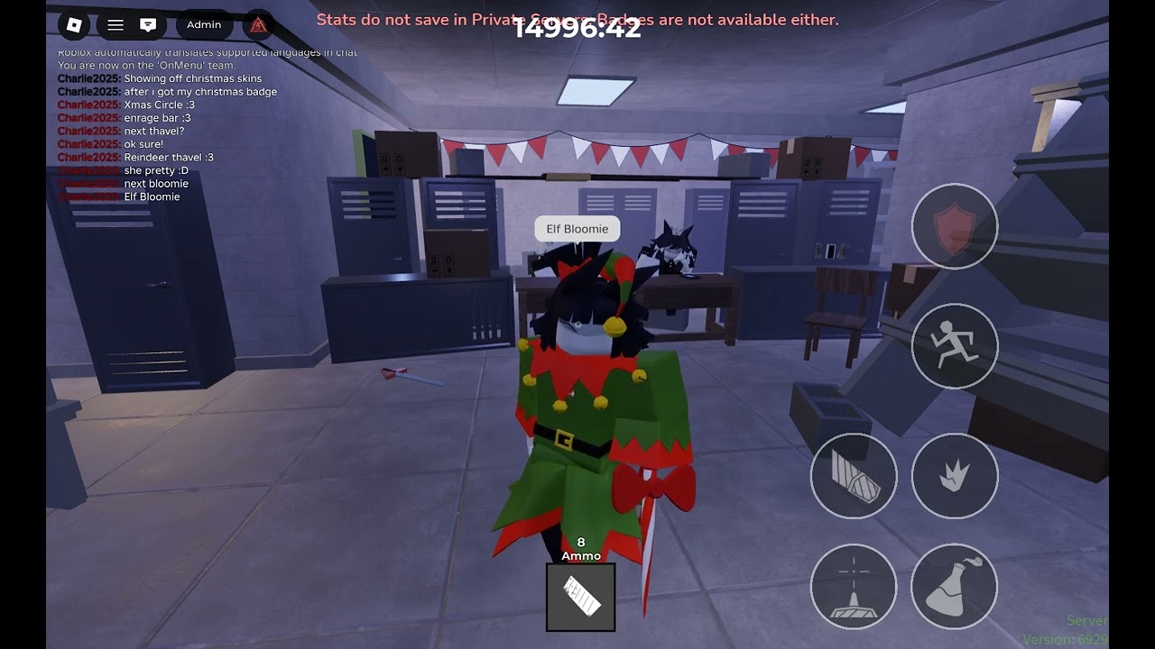 Showcasing, FPE:S Christmas Skins