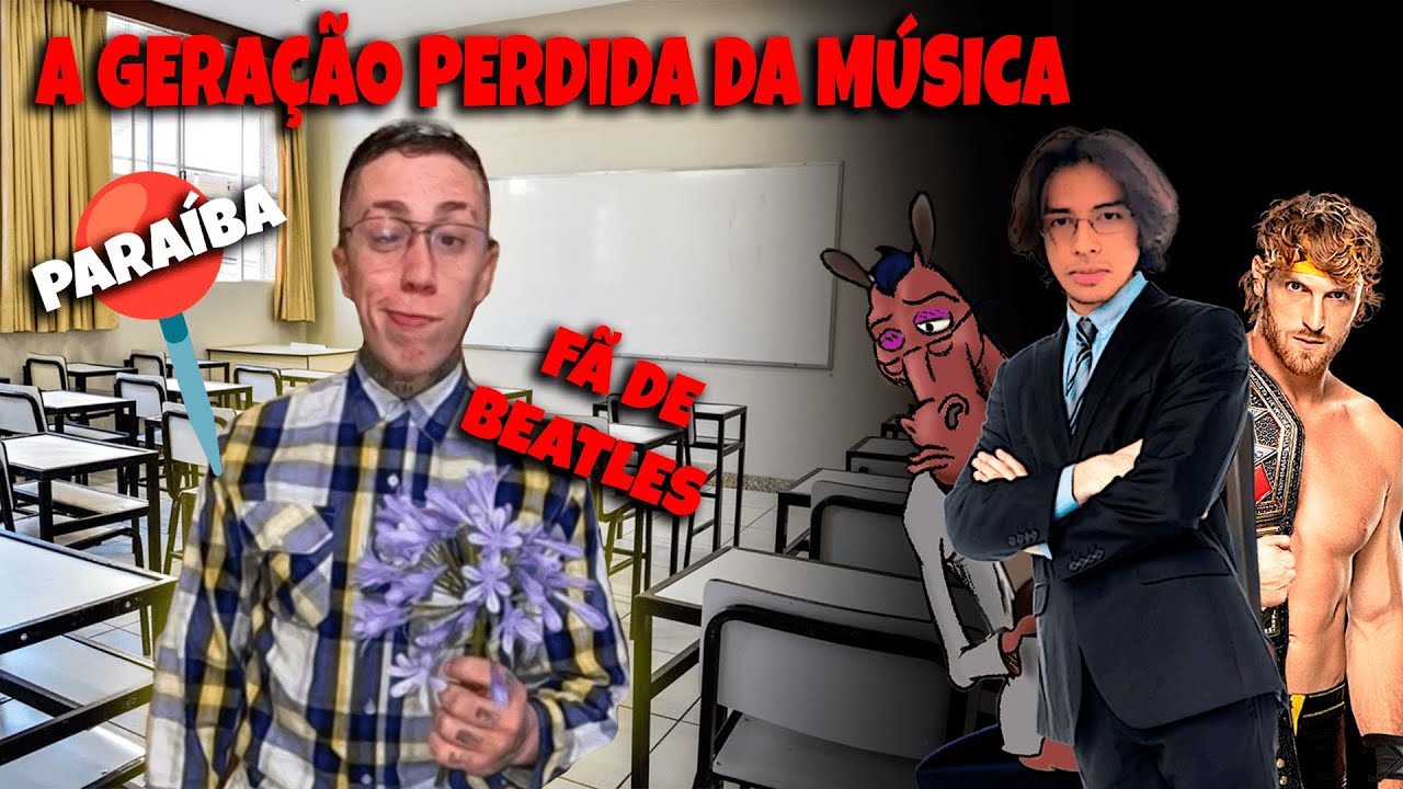 A NOVA GERAÇÃO NÃO ENTENDE DE MÚSICA...