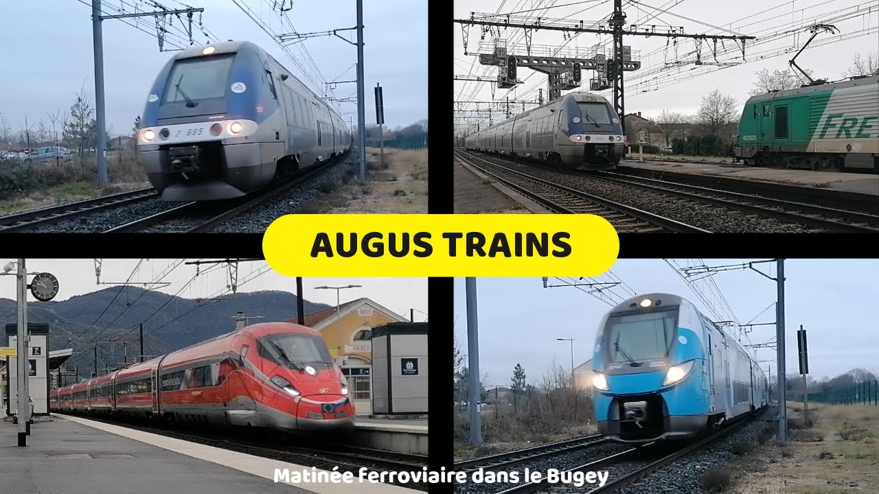 Matinée ferroviaire dans le Bugey
