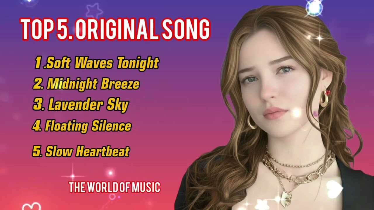 TOP 5. Original song .[ Lyrics song. Relaxing.]  #theworldofmusic