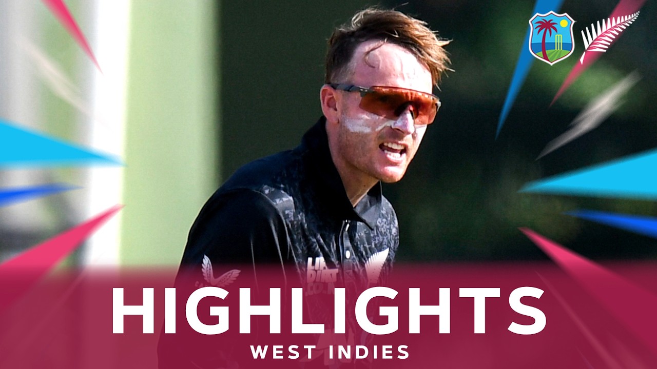 Lennox Stars With 4-fer | Highlights | West Indies v New Zealand | 3rd ODI