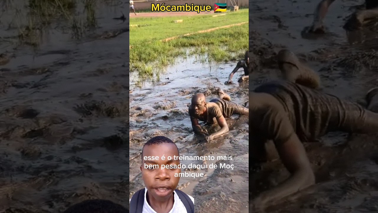 Treinamentos de militares em Mo&ccedil;ambique 🇲🇿#viral #fypyoutube #shorts