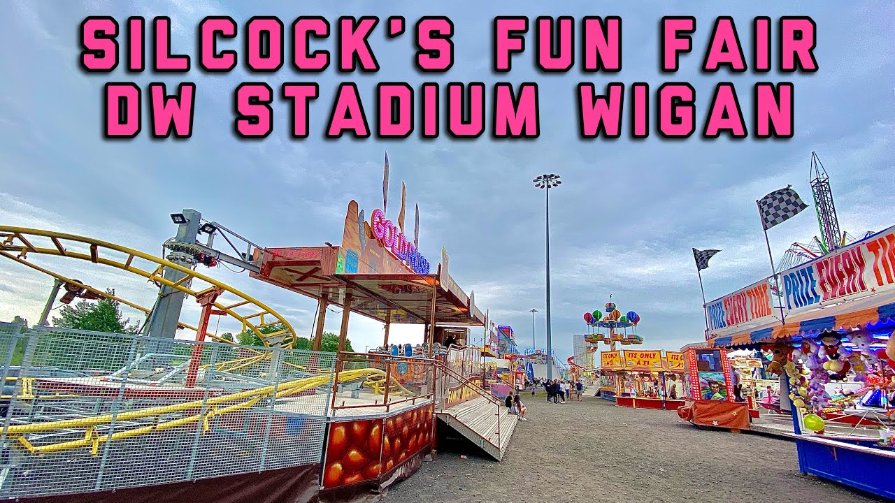 Silcock’s Fun Fair DW Stadium Wigan Vlog 15th May 2022