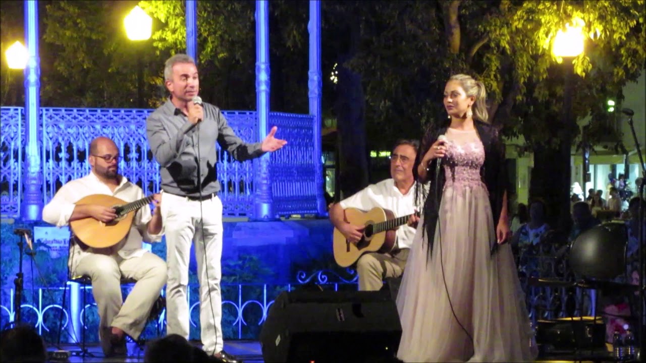 Helena Candeias - Pedro Viola - Fado no Coreto - 07-08-18 - Tavira