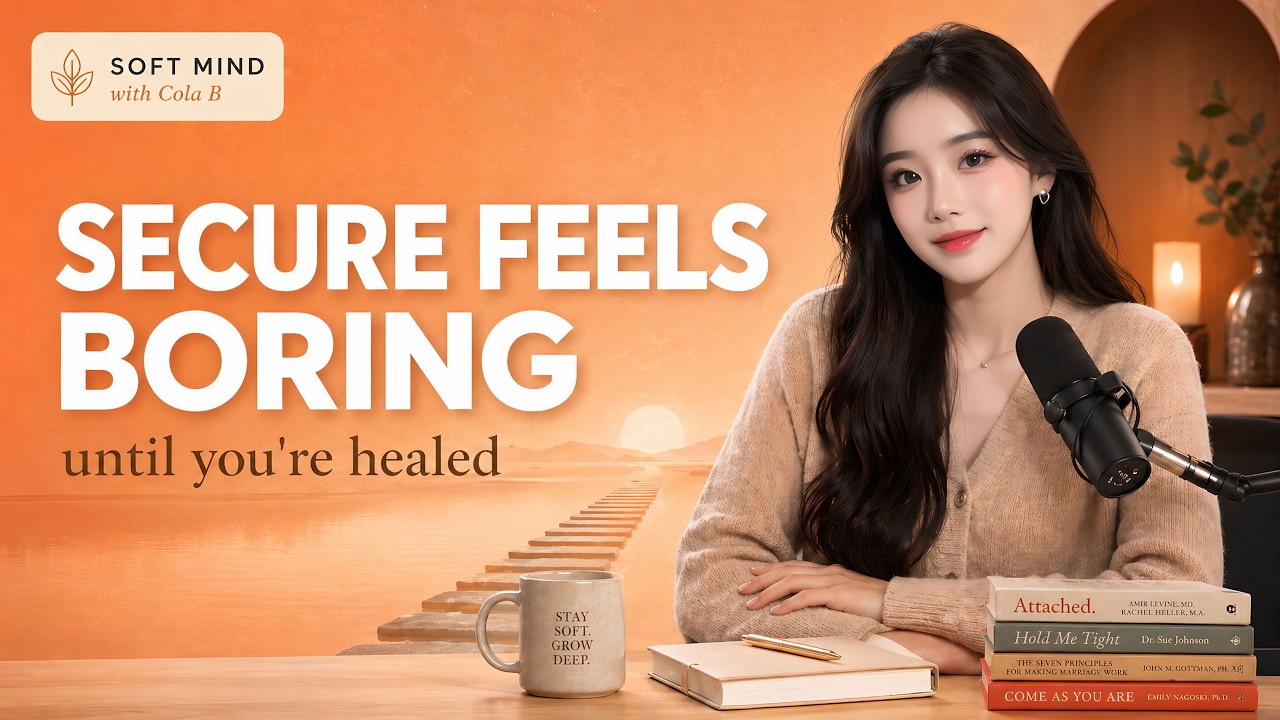 Why Secure People Feel Boring (Until You’re Healed) | Soft Mind with Cola B