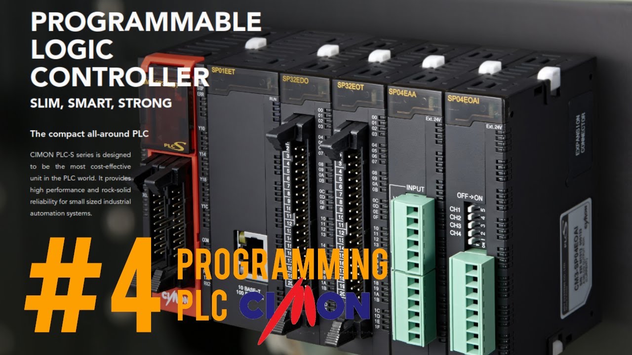 Belajar programming PLC Cimon Part 4 (Analog Input & Scalling)