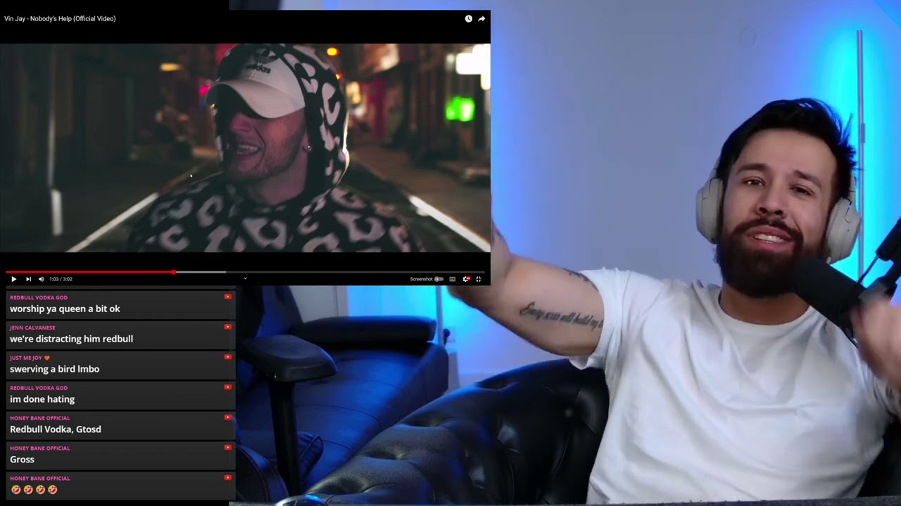 Vin Jay is DOPE - Nobody's Help REACTION