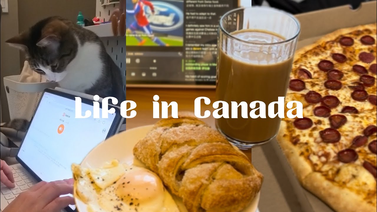 Mini Vlog: My Daily Life & English Study in Canada