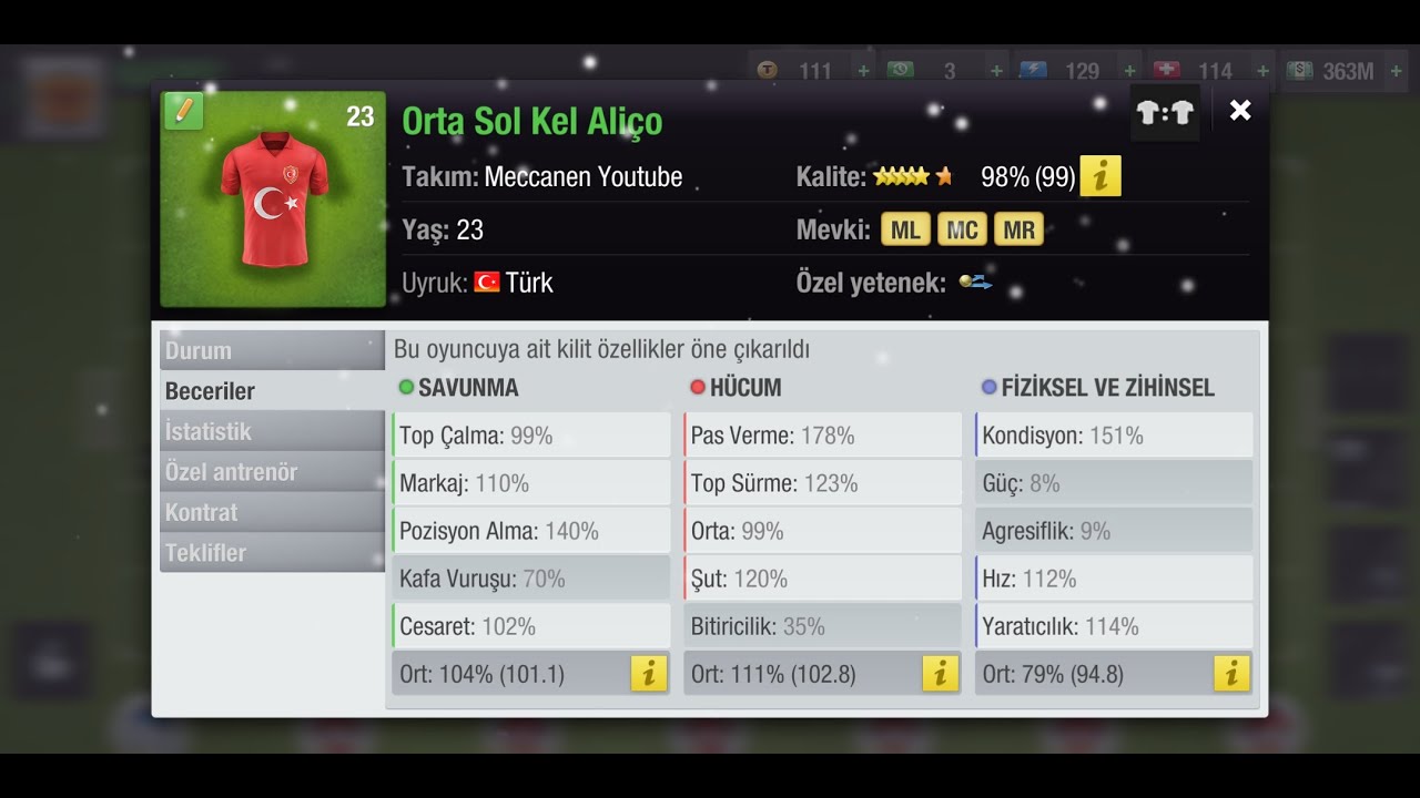 Top Eleven 2021 - 100 Yeşille  Oyuncuyu Nasıl Geliştirmeliyiz?  Baştan Sona Örnek Oyuncu Antrenmanı