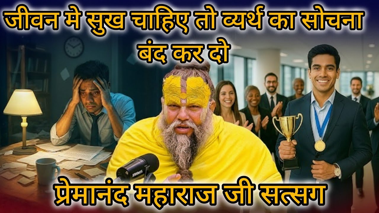 व्यर्थ का सोचना बंद करो और जीवन में आगे बढ़ो // Shri hit Premanand Maharaj ji 