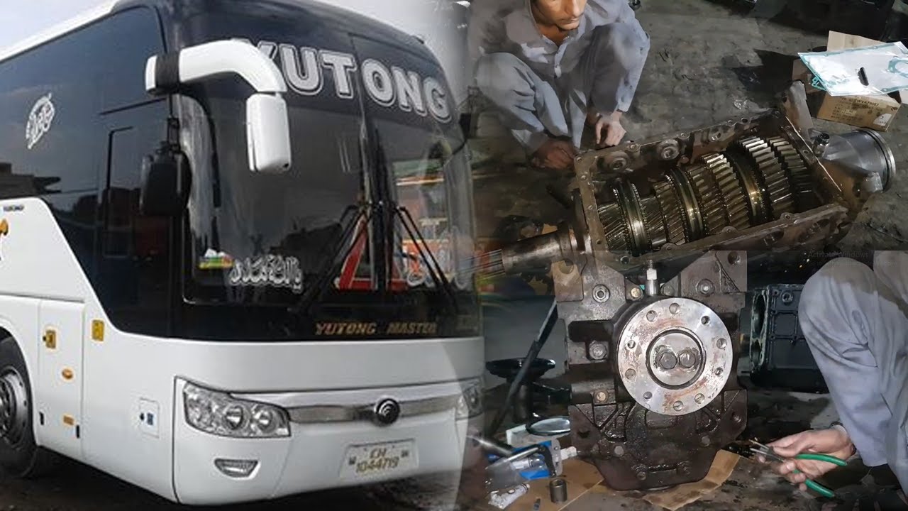 ZF Gearbox of YUTONG bus Rebuild | How To Rebuild Bus Gear Box