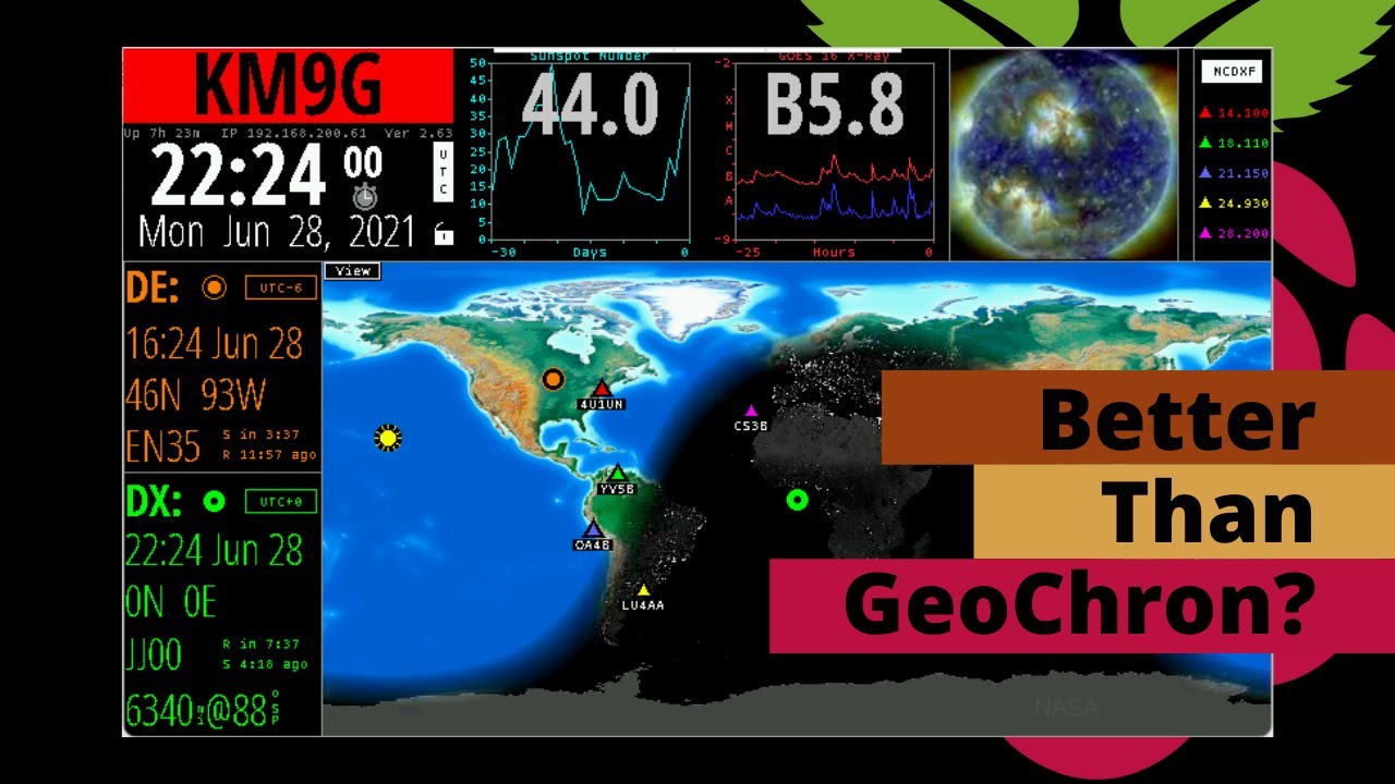 How to install Ham Clock and get the most use out of the 7
