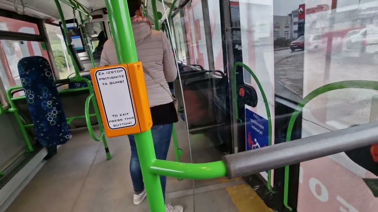 Ljubljanski potniški promet - Linija 1 (Stanežiče P + R - Dolgi most P + R) 🚍 #part3