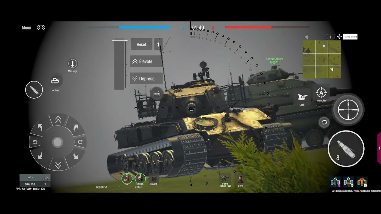 accurate maus gameplay (Panzer War Free Edition)