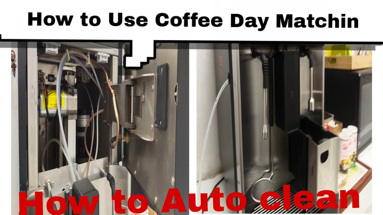 How to use coffee day machine |how to clean CCD coffee day machine | How to make coffee | @dailylife6389