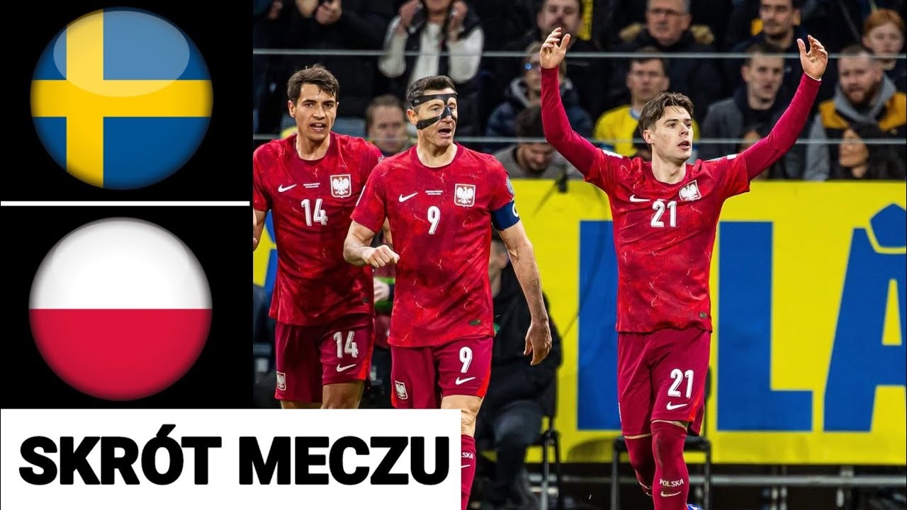 Szwecja - Polska | Skr&oacute;t Meczu | Finał Baraży MŚ 2026