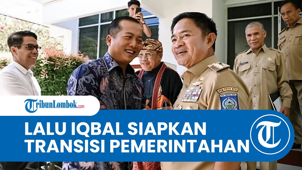 Siapkan Pemerintahan Selanjutnya, Lalu Iqbal Bertemu Pj Gubernur NTB di Pendopo