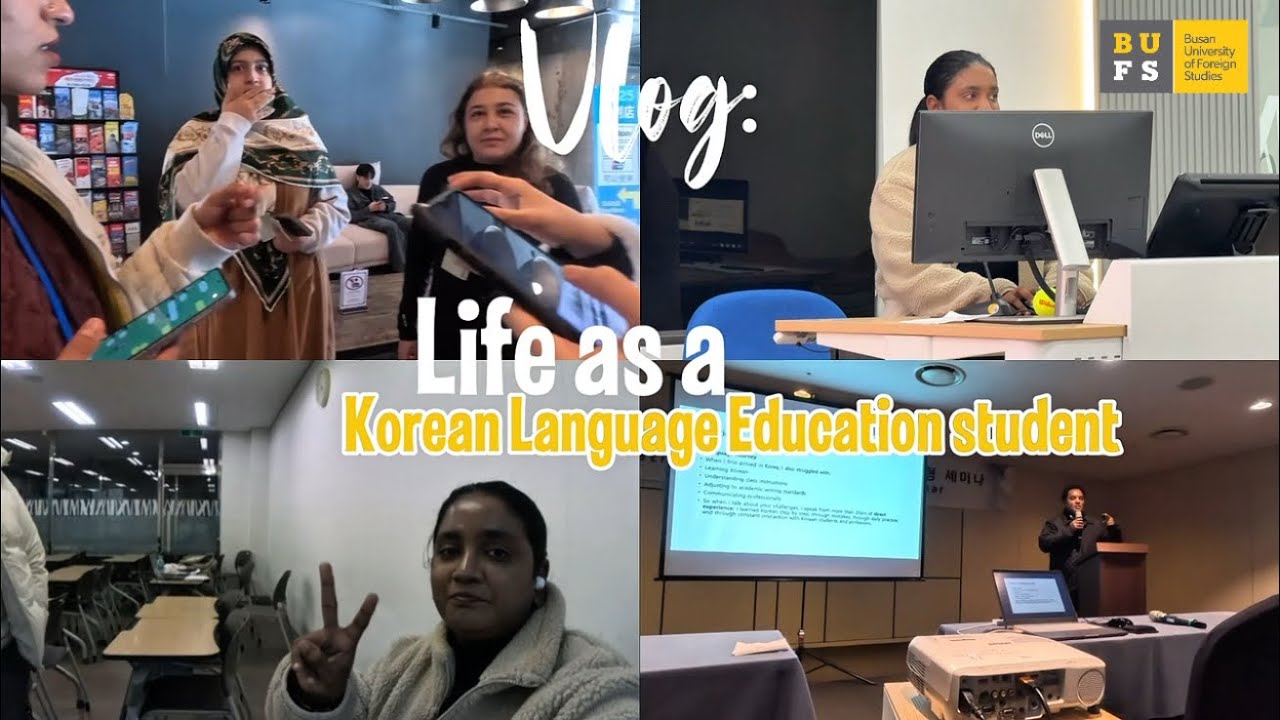 Life as a Korean language education student 