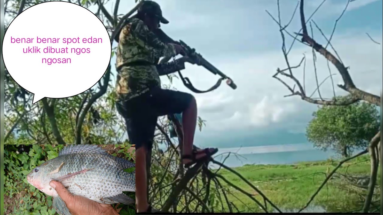 paser mania,emang spot edan uklik dibikin keteter banyak ikan pada ngantri