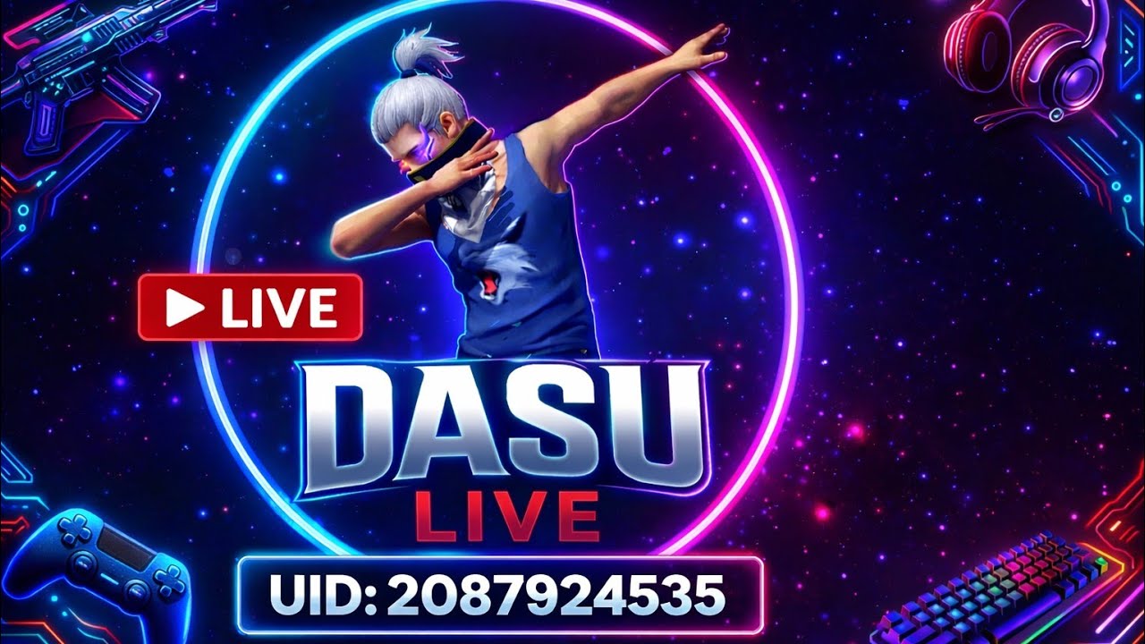 FF MAX Live Stream 🎮 UID 2087924535 Check & Full Reaction