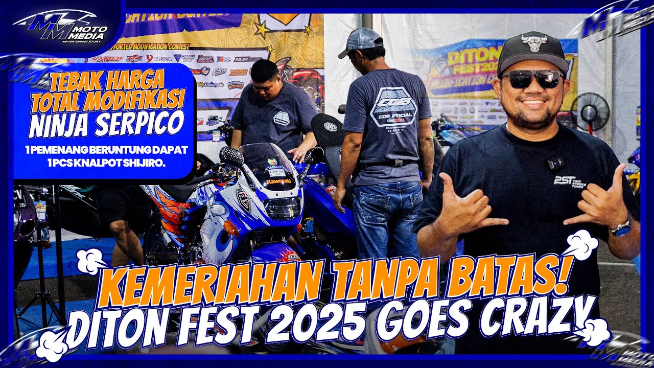 🔥 Diton Fest 2025 Day 2 – Motomedia Turut Bikin Suasana Makin Gila! 🔥Deskripsi: