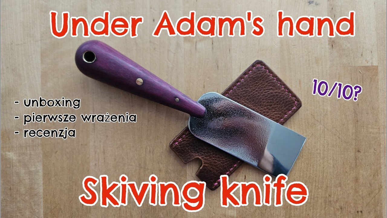 Under Adam's hand - n&oacute;ż do cieniowania sk&oacute;ry