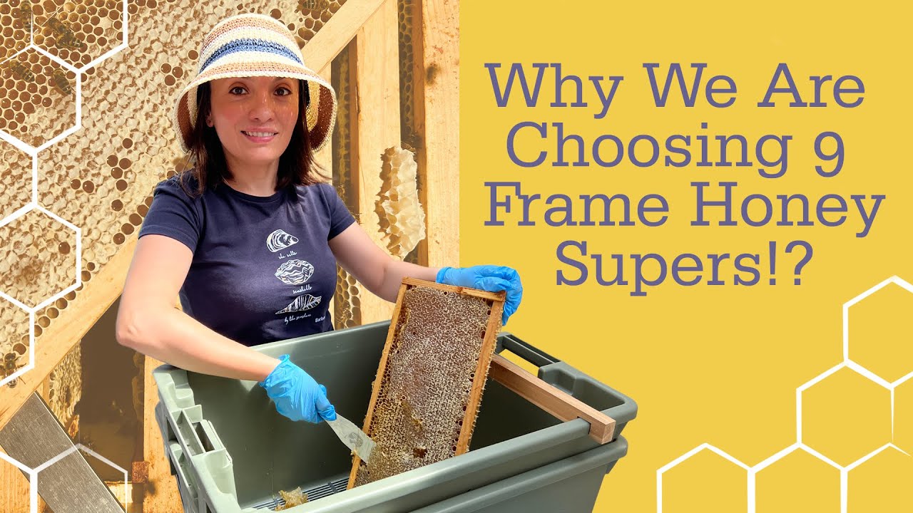 What’s better, 9 or 10 frame supers for honey extracting?