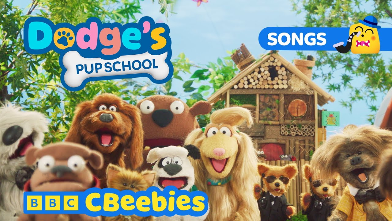 Dodge’s Pup School Songs Compilation 🎶🐾 | CBeebies