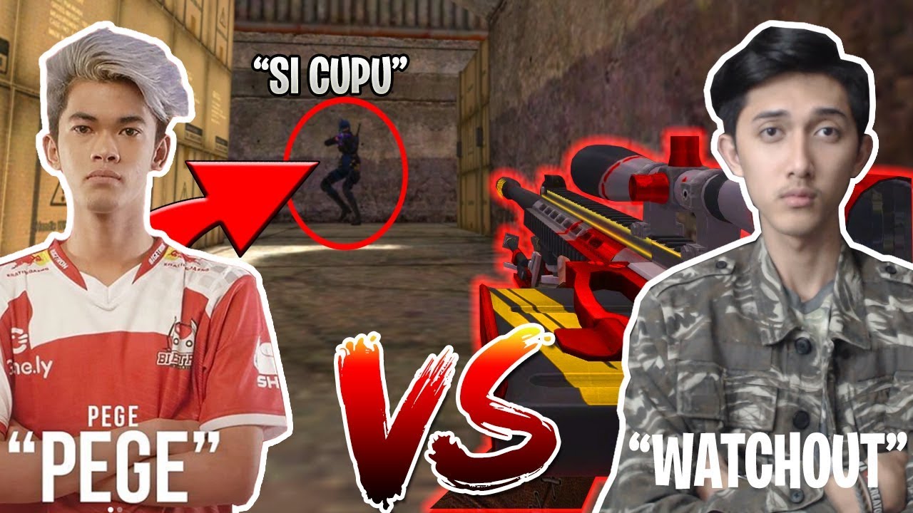 BTR PEGE VS Watchout! PRO PLAYER PUBG M NGAJAK BY1 SNIPER? BERCANDA? - Point Blank Indonesia