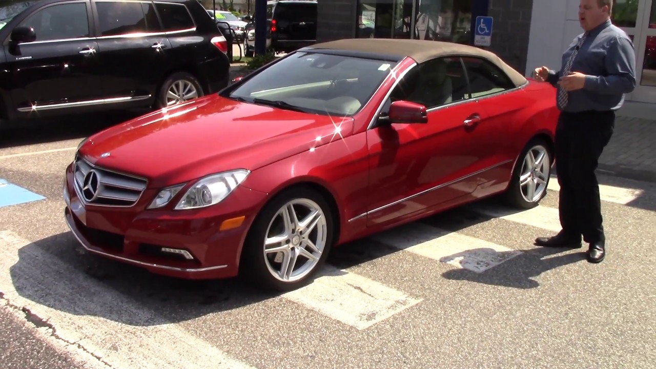 2011 Mercedes-Benz E350 Cabriolet - Anthony