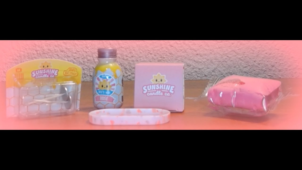 Miniverse Make It Mini Lifestyle - Velas Jardim de Rosas / Garden Rose Candles