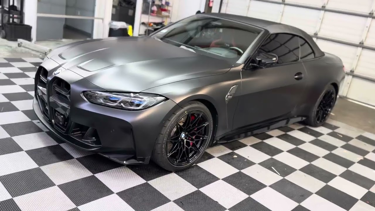 BMW m4 competition full wrap what to expect and common questions pure PPF wrap 