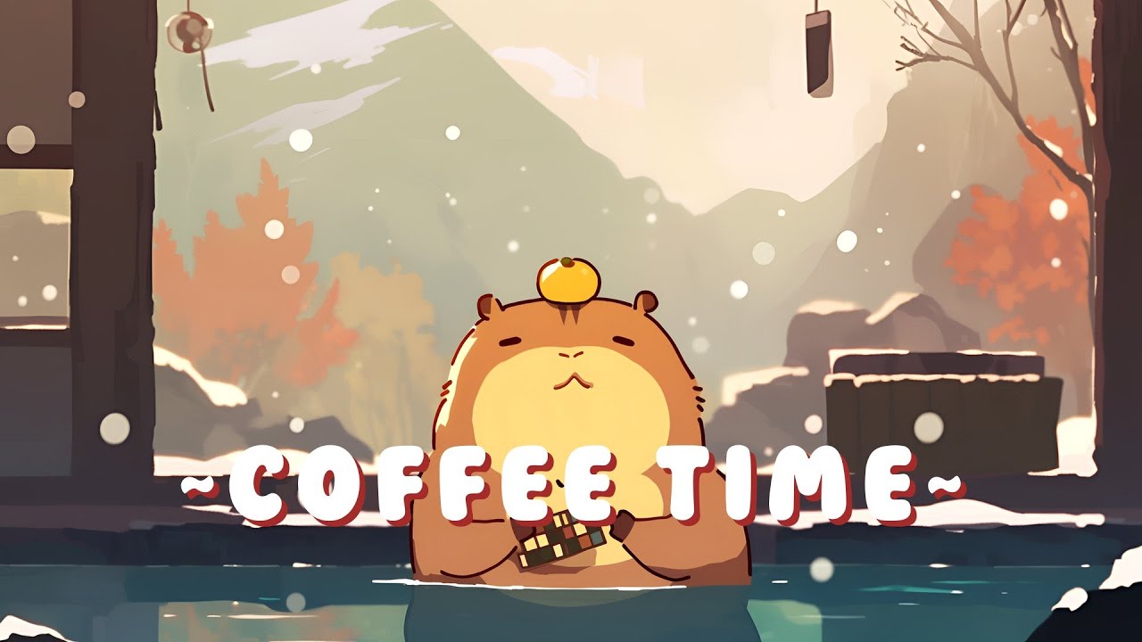 Capybara Music Corner - Japanese-inspired Lofi Collection ~ Dreamy Vibes ~ 🦫 📝
