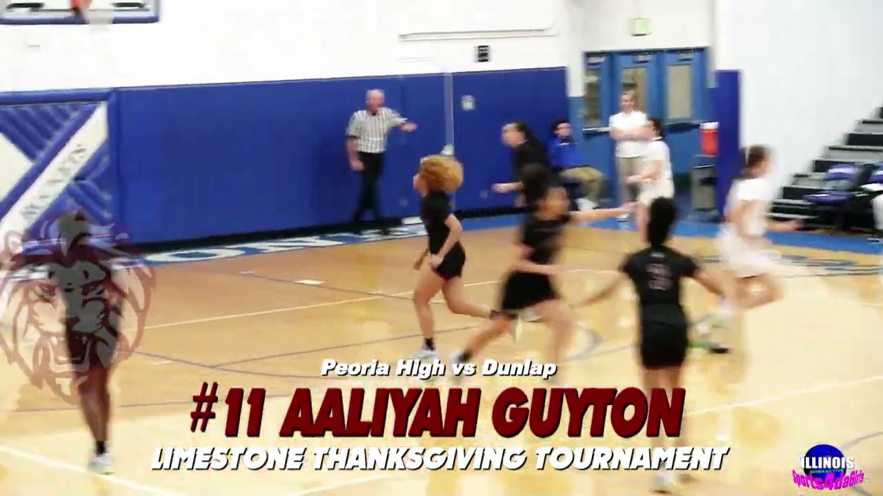 [ Illinois Sports4daGirls ] Aaliyah Guyton (2024) Peoria High vs Dunlap • Limestone Tourney
