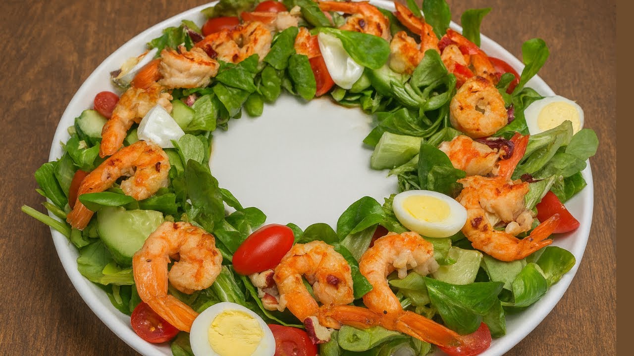 Weihnachts-Salat in 3 Minuten! Der Schönste & Schnellste Festtagssalat