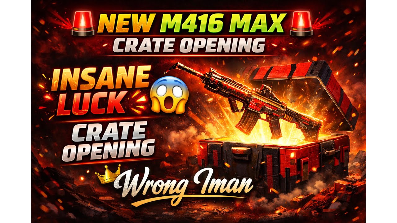 NEW M416 CREATE OPENING- WILDSOUL WARDEN SET MAX OUT😍❤️ 100% LUCK
