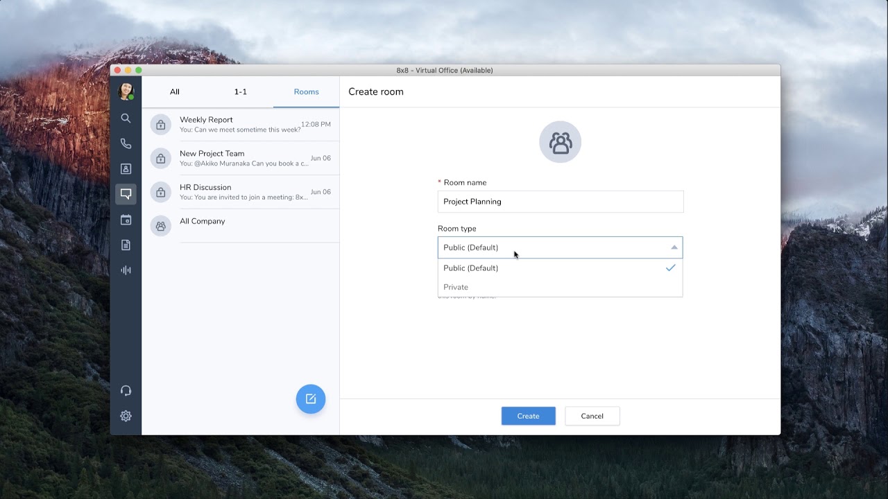 8x8 Virtual Office Desktop   Chat and Team Messaging