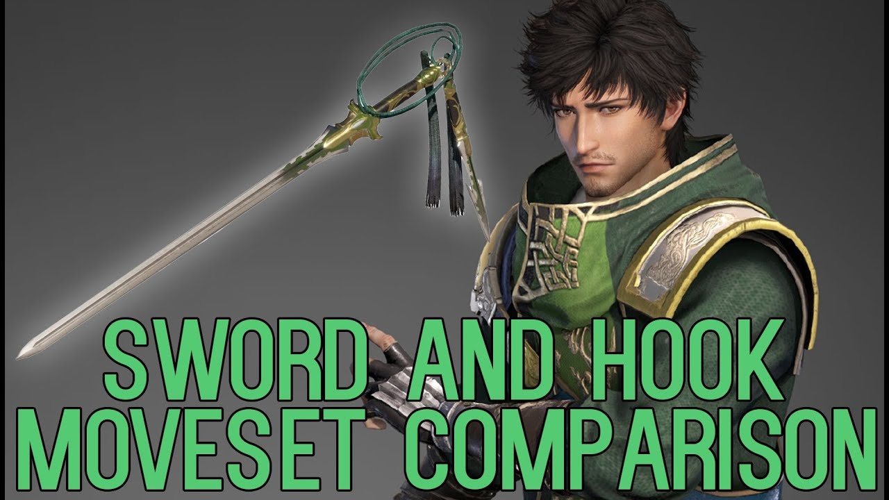*DLC* DYNASTY WARRIORS 9 Sword and Hook Moveset Comparison