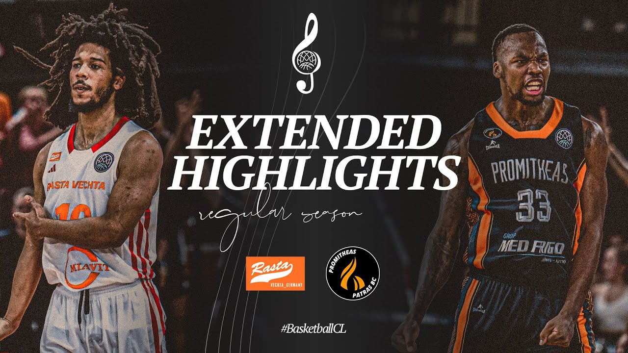 RASTA Vechta v Promitheas Patras | Full Game Highlights | #BasketballCL 2024-25