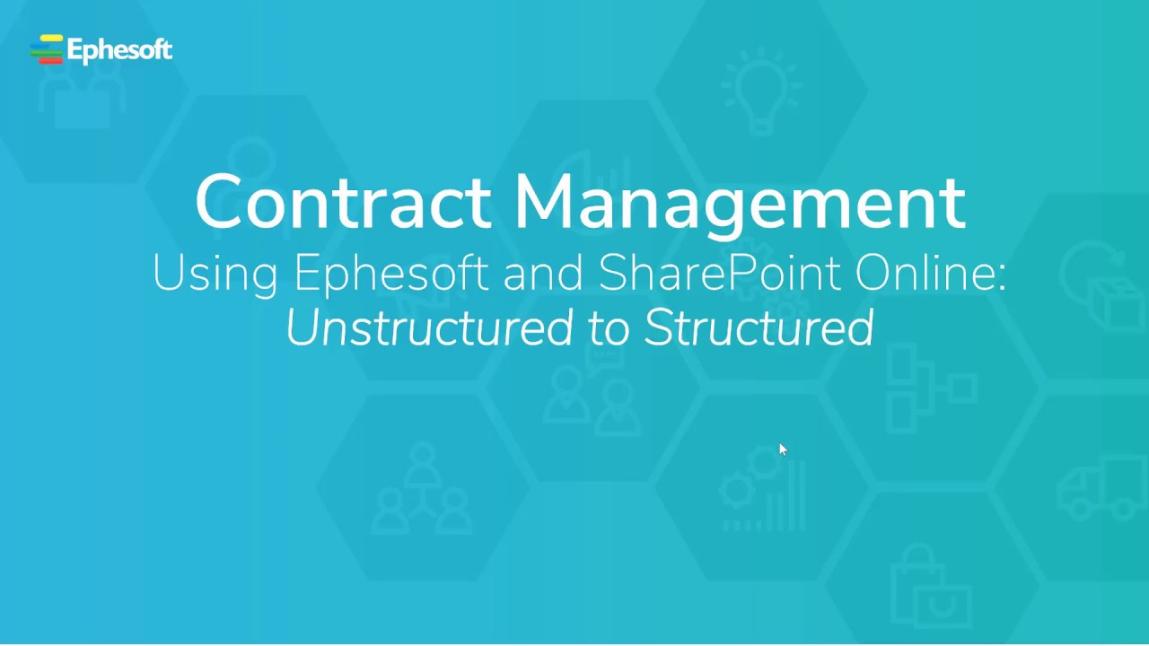 Contract Management with Ephesoft and SharePoint Online